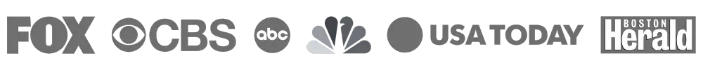 Featured on FOX, CBS, ABC, NBC, USA TODAY, and the Boston Herald